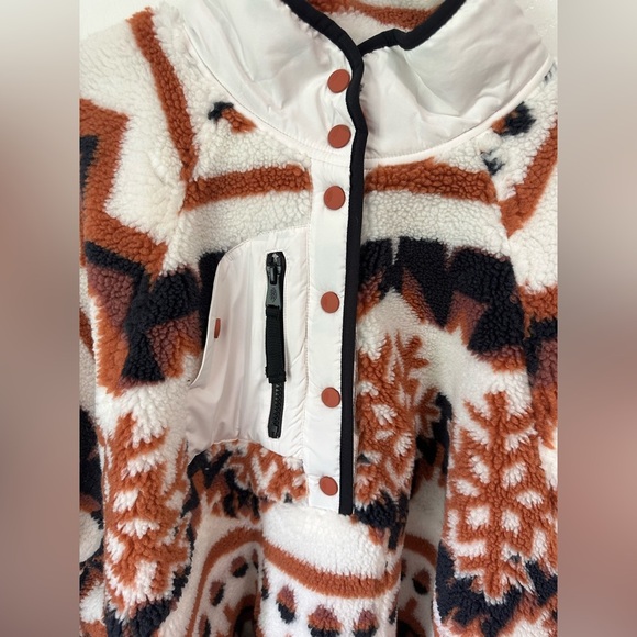 NWT Free People Movement Rocky Ridge Pullover in Snowflake. Size Large. - Picture 7 of 13